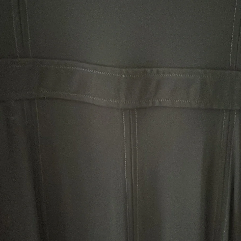 Tory Burch black, sleeveless long dress. Size Large. 100% Viscose.